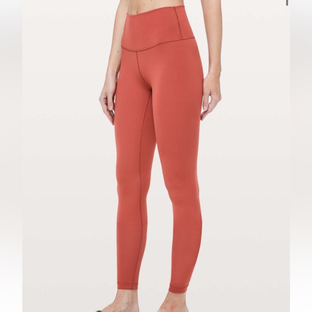 Women's Rust Lululemon Leggings - Picture 9 of 17